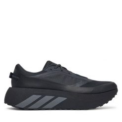 Buty do biegania adidas. Czarne buty do biegania Adidas, bez wzorów, bez zapięcia, do biegania. Za 699.99 zł.