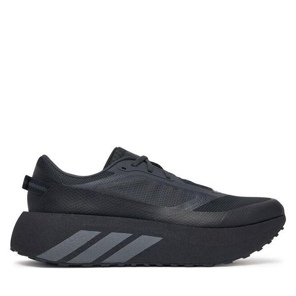Buty do biegania adidas. Czarne buty do biegania Adidas, bez wzorów, bez zapięcia, do biegania. Za 699.99 zł.