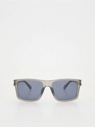 Okulary przeciwsłoneczne Wayfarer - ciemnoszary. Szare okulary przeciwsłoneczne Reserved. W wyprzedaży za 55.99 zł.