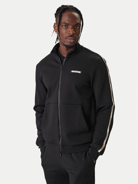 EA7 Emporio Armani Bluza 7M001479 AF12660 UC001 Czarny Regular Fit. Czarne bluzy EA7 Emporio Armani, m, bez wzorów, z syntetyku, bez kaptura. Za 589.99 zł.