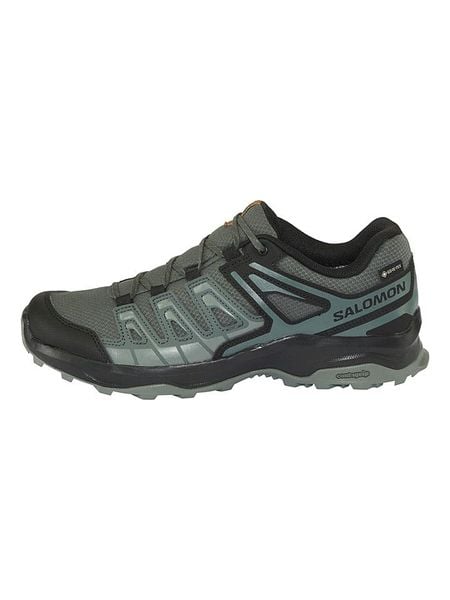 SALOMON Buty trekkingowe "EXTEGRA GORE-TEX" w kolorze zielono-oliwkowym rozmiar: 43. Brązowe buty trekkingowe Salomon, bez wzorów, z gore-texu, bez zapięcia. Za 353.52 zł.