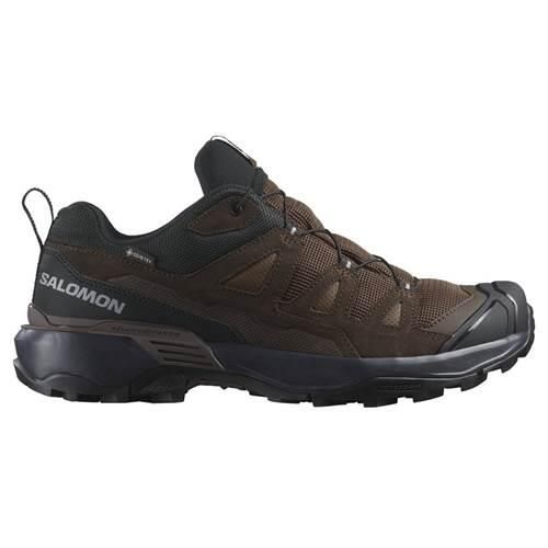 Buty trekkingowe męskie Salomon X Ultra 360 Ltr Gtx Gore-tex. Brązowe buty trekkingowe Salomon, bez wzorów, z gore-texu, bez zapięcia. Za 622.00 zł.