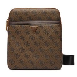 Saszetka Guess. Brązowe torby na ramię Guess, z aplikacjami, małe, bez dodatków. Za 329.99 zł.