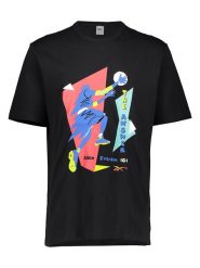 Reebok Koszulka "Iverson Layup" w kolorze czarnym rozmiar: L. Czarne bezrękawniki Reebok, l, bez wzorów, z bawełny, bez kołnierzyka, bez ramiączek. Za 75.16 zł.