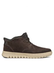 Geox Sneakersy U Flextride Plus U56MAB 00022 C6005 Brązowy. Brązowe buty sportowe casual Geox, bez wzorów, ze skóry, bez zapięcia. Za 549.99 zł.