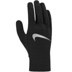 Rękawiczki Męskie N1002980082 ThermaFit. Czarne rękawiczki Nike, bez wzorów. Za 303.99 zł.