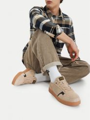 G-Star Raw Sneakersy EO-SANDER-02 Beżowy. Brązowe buty sportowe casual G-Star, bez wzorów, ze skóry, bez zapięcia. Za 163.99 zł.