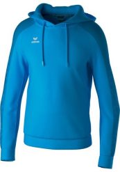 Bluza z kapturem Erima Evo Star. Niebieskie bluzy z kapturem Erima, s, bez wzorów, z materiału, z kapturem. Za 239.20 zł.
