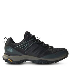 Trekkingi The North Face. Czarne buty trekkingowe The North Face, bez wzorów, z gore-texu, bez zapięcia. Za 489.99 zł.