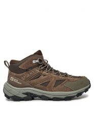Jack Wolfskin Trekkingi Vojo Tour Texapore Mid M A62072 Brązowy. Brązowe botki sznurowane Jack Wolfskin, bez wzorów, ze skóry, bez obcasa, bez zapięcia. Za 649.99 zł.