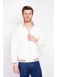 William de Faye Bluza w kolorze białym rozmiar: 50. Białe bluzy William de Faye, bez wzorów, z bawełny, bez kaptura. Za 195.99 zł.