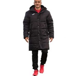 Kurtka Męska Anorak Iceland III. Czarne kurtki Joma, l, bez wzorów, z elastanu, z kapturem. Za 619.99 zł.
