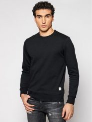 Jack&Jones Bluza Basic 12181903 Czarny Regular Fit. Czarne bluzy Jack&Jones, m, bez wzorów, z bawełny, bez kaptura. Za 119.99 zł.