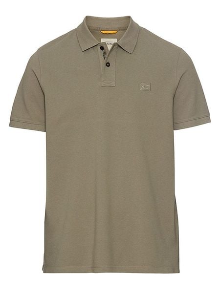 Camel Active Koszulka polo w kolorze khaki rozmiar: L. Brązowe koszulki polo Camel Active, l, bez wzorów, z bawełny, bez kołnierzyka, bez ramiączek. Za 139.87 zł.