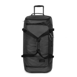 Torba podróżna Eastpak Duffel Pack Wheel M. Czarne torby na ramię Eastpak, bez wzorów, z materiału, na ramię, duże, bez dodatków. Za 894.50 zł.