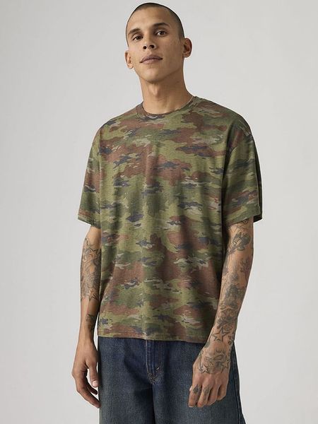 Levi's Koszulka w kolorze khaki rozmiar: XL. Brązowe bezrękawniki Levi's®, s, bez wzorów, z bawełny, bez kołnierzyka, bez ramiączek. Za 77.95 zł.