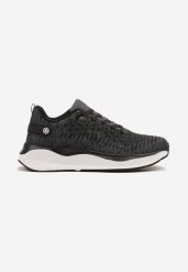 Szare Buty Sportowe Sneakersy z Tłoczoną Cholewką Vivarinda. Szare buty sportowe casual Born2be, bez wzorów, z jeansu, bez zapięcia. W wyprzedaży za 95.99 zł.