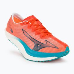 Buty do biegania męskie Mizuno Wave Duel Pro. Brązowe buty do biegania Mizuno, bez wzorów, bez zapięcia, do biegania, mizuno wave. Za 749.99 zł.