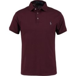 Polo Ralph Lauren SLIM FIT Koszulka polo classic burgundy. Czarne koszulki polo marki Polo Ralph Lauren, z materiału. W wyprzedaży za 335.20 zł.