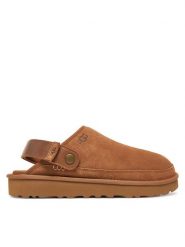 Ugg Klapki M Goldencoast Clog II 1166915 Brązowy. Brązowe klapki UGG, ze skóry. Za 639.99 zł.