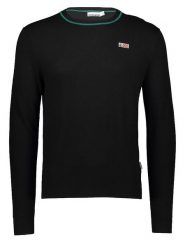 Napapijri Sweter w kolorze czarnym rozmiar: XL. Czarne swetry nierozpinane Napapijri, xl, bez wzorów, z wełny, bez kołnierzyka, bez ramiączek. Za 181.33 zł.