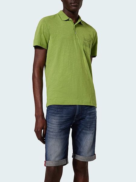 Pierre Cardin Koszulka polo w kolorze zielonym rozmiar: M. Zielone koszulki polo Pierre Cardin, m, bez wzorów, z bawełny, bez kołnierzyka, bez ramiączek. Za 96.37 zł.