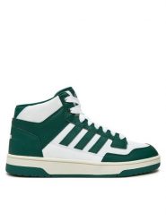 Adidas Sneakersy RAPID COURT MID W JP5869 Zielony. Zielone buty sportowe casual Adidas, bez wzorów, ze skóry, bez zapięcia. Za 239.99 zł.