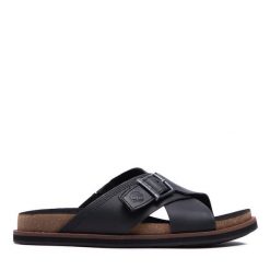 Klapki Timberland. Czarne klapki Timberland. Za 299.99 zł.