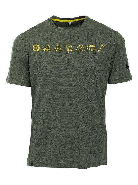 Maul Sport Koszulka funkcyjna w kolorze zielonym rozmiar: 66. Zielone t-shirty sportowe Maul Sport, bez wzorów, z materiału, bez ramiączek, outdoorowe. Za 58.14 zł.