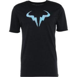 Nike Performance RAFAEL NADAL DRY TEE CREW Tshirt z nadrukiem black/lagoon pulse. T-shirty sportowe marki Nike Performance, z nadrukiem, z bawełny. Za 149.00 zł.