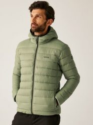 Regatta Kurtka pikowana "Marizion" w kolorze zielonym rozmiar: 3XL. Zielone kurtki Regatta, xl, bez wzorów, bez kaptura. Za 187.96 zł.