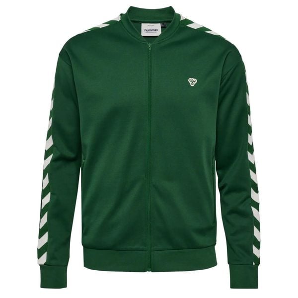 Bluza dresowa zapinana na zamek błyskawiczny Hummel Archive Regular Poly. Białe bluzy z kapturem Hummel, xs, bez wzorów, z dresówki, z kapturem. Za 275.35 zł.