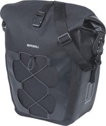 Torba na bagażnik „Navigator L”, czarna. Czarne torby na laptopa BASIL. Za 269.99 zł.