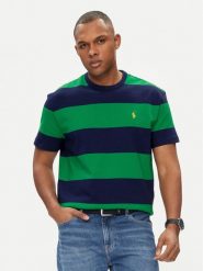 Polo Ralph Lauren T-Shirt 710934652001 Kolorowy Classic Fit. Koszulki polo Polo Ralph Lauren, m, bez wzorów, z bawełny, bez kołnierzyka, bez ramiączek. Za 499.99 zł.
