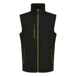 Bezrękawnik Softshell Męski Navigate 2warstwowy. Czarne kurtki softshell Regatta, m, bez wzorów, z softshellu, bez kaptura. Za 122.99 zł.