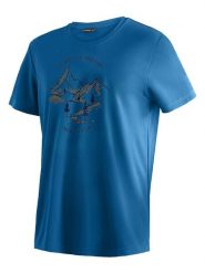 Maier Sports Koszulka funkcyjna "Dieter" w kolorze niebieskim rozmiar: L. Niebieskie t-shirty sportowe Maier Sports, bez wzorów, z materiału, bez ramiączek, outdoorowe. Za 126.75 zł.
