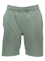 Pepe Jeans Szorty dresowe w kolorze zielonym rozmiar: L. Zielone krótkie spodenki sportowe Pepe Jeans, l, bez wzorów, z bawełny. Za 144.24 zł.