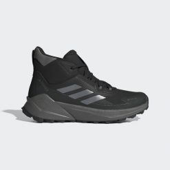 Buty trekkingowe adidas Terrex Trailmaker 2 Mid Gore-Tex. Czarne buty trekkingowe Adidas, bez wzorów, z gore-texu, bez zapięcia. Za 599.00 zł.