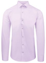 Jasnofioletowa Koszula Bawełniana o Taliowanym Kroju, Jednokolorowa. Koszule Pazzani, bez wzorów, z bawełny, bez kołnierzyka, bez ramiączek. Za 169.00 zł.