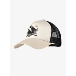 Czapka z daszkiem Buff Trucker Cap - mook cream. Brązowe czapki z daszkiem Buff, bez wzorów. Za 109.99 zł.