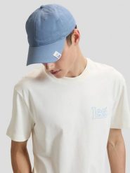 MESKA CZAPKA LEE BUDDY LEE CAP WORK BLUE 112377713. Niebieskie czapki z daszkiem Lee, bez wzorów. Za 79.99 zł.