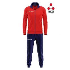 Garnitur treningowy Givova Torino M dla mężczyzn - Komfort i styl. Niebieskie garnitury Givova, m, bez wzorów, z dresówki. W wyprzedaży za 160.00 zł.