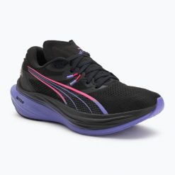 Buty do biegania męskie PUMA Deviate Nitro 3 Digitokyo. Czarne buty do biegania Puma, bez wzorów, bez zapięcia, do biegania. Za 599.99 zł.