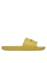 Calvin Klein Klapki Pool Slide Rubber HM0HM00455 Zielony. Zielone klapki CALVIN KLEIN, z tworzywa sztucznego. Za 119.99 zł.