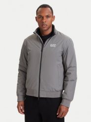 EA7 Emporio Armani Kurtka bomber 8NPB20 PNFZZ U8085 Szary Regular Fit. Szare kurtki EA7 Emporio Armani, m, bez wzorów, z syntetyku, bez kaptura. Za 914.99 zł.