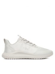 Calvin Klein Sneakersy Eva Runner Lace Up Mat Mix YM0YM01442 Szary. Szare buty sportowe casual CALVIN KLEIN, bez wzorów, z materiału, bez zapięcia. Za 409.99 zł.