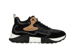 Półbuty John Doubare 502 Black 104212, Czarny, Skóra naturalna - 43. Czarne eleganckie półbuty John Doubare, bez wzorów, ze skóry, bez obcasa, bez zapięcia. W wyprzedaży za 449.10 zł.