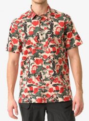Koszula turystyczna Helikon-Tex Tactical Hawaiian Short Sleeve. Brązowe koszule Helikon-Tex, l, bez wzorów, z bawełny, bez kołnierzyka, bez ramiączek. Za 259.99 zł.