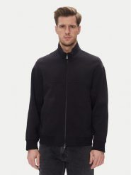Armani Exchange Bluza XM000351 AF10818 UB101 Granatowy Regular Fit. Niebieskie bluzy Armani Exchange, m, bez wzorów, z bawełny, bez kaptura. Za 609.99 zł.