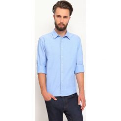 KOSZULA DŁUGI RĘKAW MĘSKA REGULAR FIT. Koszule marki TOP SECRET. W wyprzedaży za 49.99 zł.